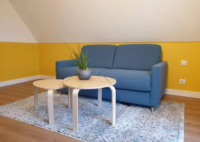B&B Jaune, Appartement Independant, Parking, Wifi Pres De Strasbourg